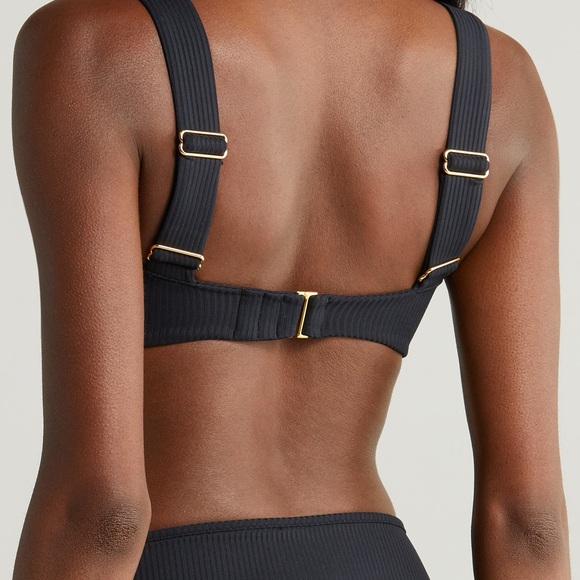 Montce Ribbed Bikini Top - Picture 3 of 8